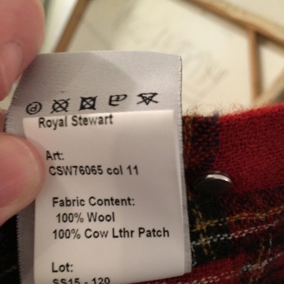R13 plaid skirt pants - Picture 6 of 7